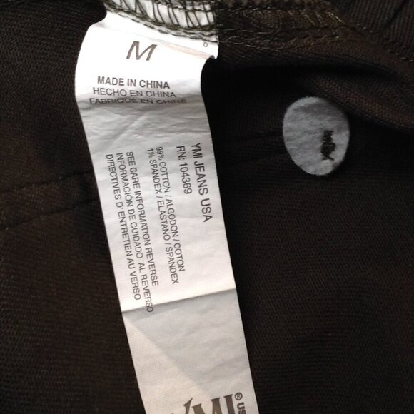 NWOT YMI High Rise Cargo Shorts "M", Olive green, Girlhoodcore, Trending, Folkie - Picture 5 of 5